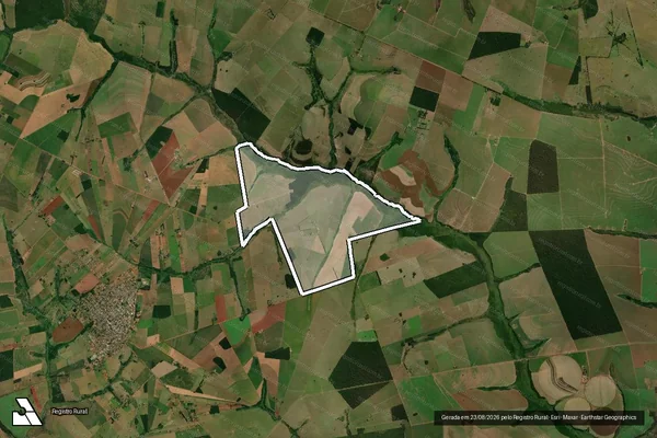 Imagem de satélite de FAZENDA LOMA LINDA - 01 em Eldorado - MS