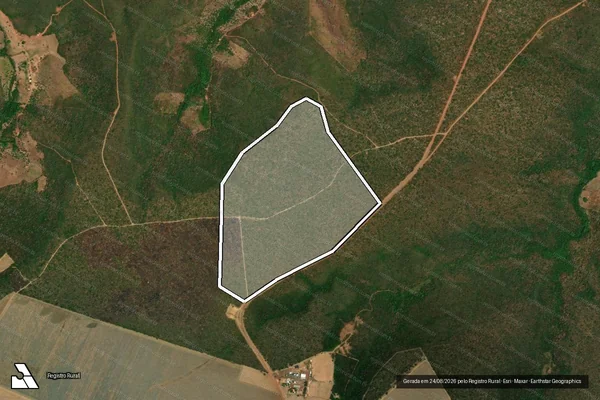 Imagem de satélite de FAZENDA BEBEDOR - Parte 1 em Mirador - MA
