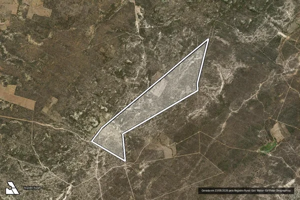 Imagem de satélite de Fazenda Morros - GLEBA E em Lagoa Grande - PE