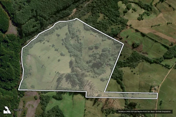 Imagem de satélite de Fazenda Zilda 2 - Gleba 01 em Dom Feliciano - RS