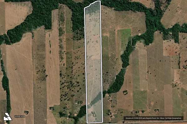 Imagem de satélite de PROJETO DE ASSENTAMENTO SÃO PEDRO ? LOTE Nº 103 - Parte 1 em Paranaíta - MT