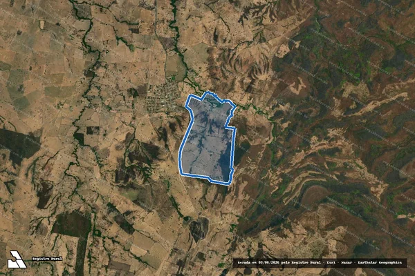 Imagem de satélite de Fazenda Alegre - Parcela 1 em Novo Alegre - TO