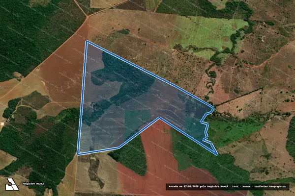 Imagem de satélite de Fazenda Barro Vermelho / Fazenda Barro Vermelho