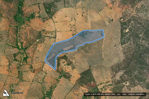 Imagem de satélite de SÍTIO CARNEIRO - FAZENDA CABOCLO - Parte 1 em Afrânio - PE