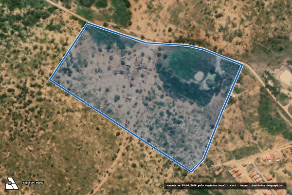 Imagem de satélite de FAZENDA REUNIDAS BOA ESPERANÇA  - GLEBA 2 em Planaltino - BA