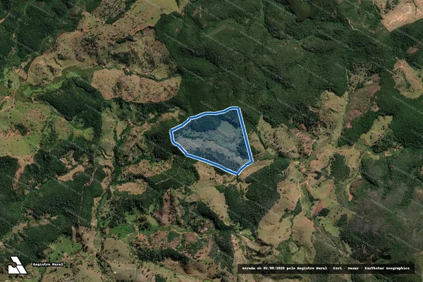 Imagem de satélite de Fazenda Brogodô - Parte 1 em Senhora do Porto - MG