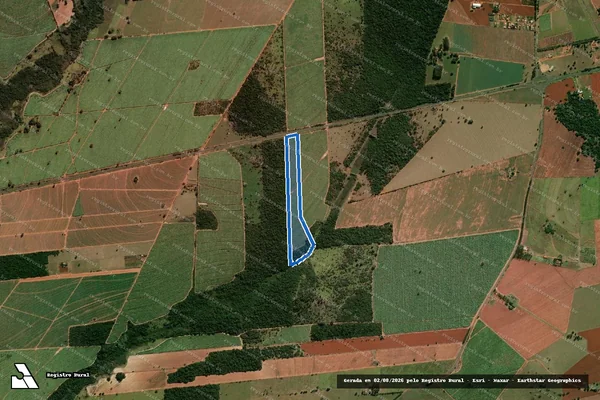 Imagem de satélite de Sítio Santa Rosa - PARTE 2 em Lutécia - SP