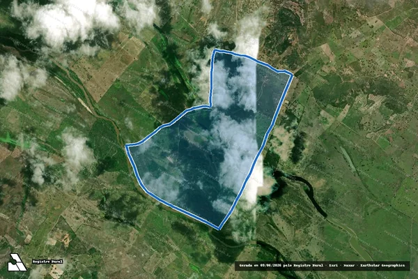 Imagem de satélite de FAZENDA LAGOA DA VELHA em Itapicuru - BA