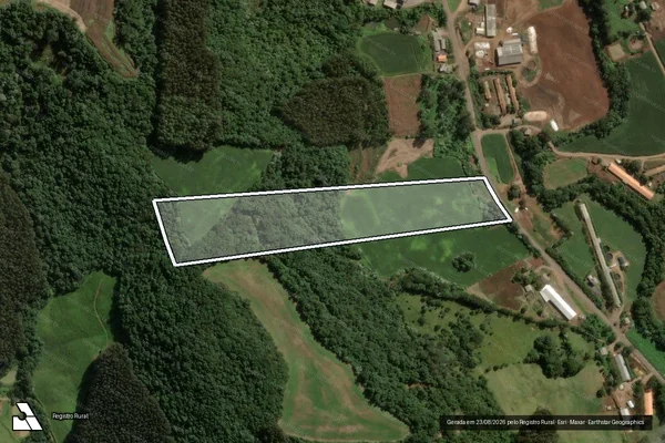 Imagem de satélite de COLONIA LASTA - Parte 1 em Jaborá - SC