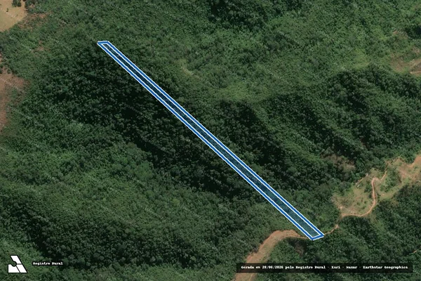 Imagem de satélite de Minha Área - Fazenda Quilombo ? Gleba 03-13 em Jaguaraçu - MG