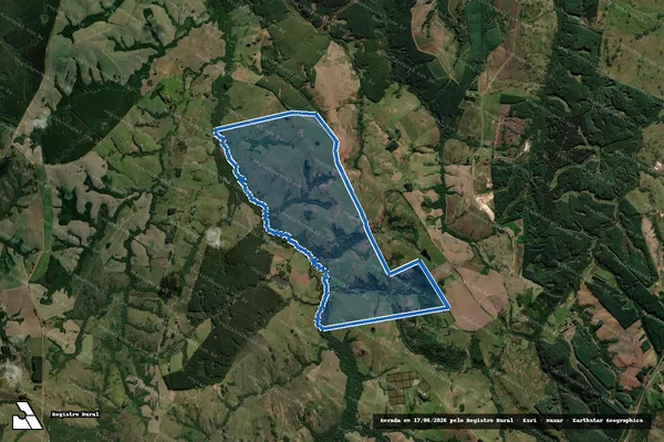 Imagem de satélite de Fazenda Alto das Figueiras - Parte 1 em Pantano Grande - RS