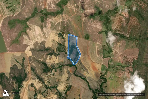 Imagem de satélite de FAZENDA SANTO ANTÔNIO DOS ALVES LUGAR DENOMINADO BUCHAS - 001 em Formosa - GO