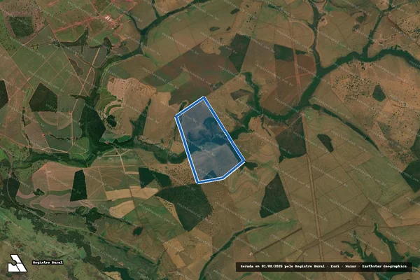 Imagem de satélite de FAZENDA BOM FIM DOS COQUEIROS em Iturama - MG