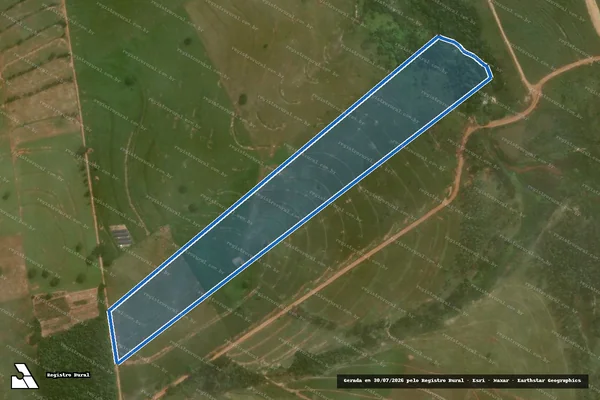 Imagem de satélite de Lote rural n° 219 - Parcela 1 em Umuarama - PR