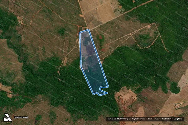 Imagem de satélite de LOTE 106, PA ENTRE RIOS