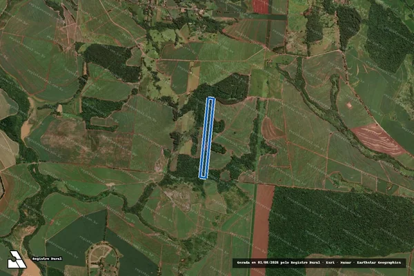 Imagem de satélite de Sitio Mata Negra II - Sitio Mata Negra em Rio Claro - SP