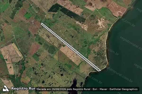 Imagem de satélite de Timbauba em Santa Vitória do Palmar - RS