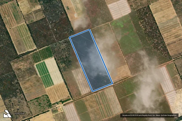 Imagem de satélite de Projeto de Assentamento São Romão ? Lote 95 - Lote 095 em Mossoró - RN