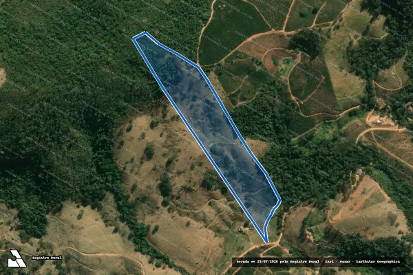 Imagem de satélite de Fazenda São José - Fazenda São José em Jacutinga - MG