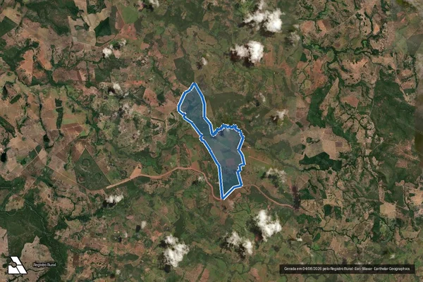 Imagem de satélite de AGROPECUÁRIA MATINHA - Parte 1 em Trombas - GO