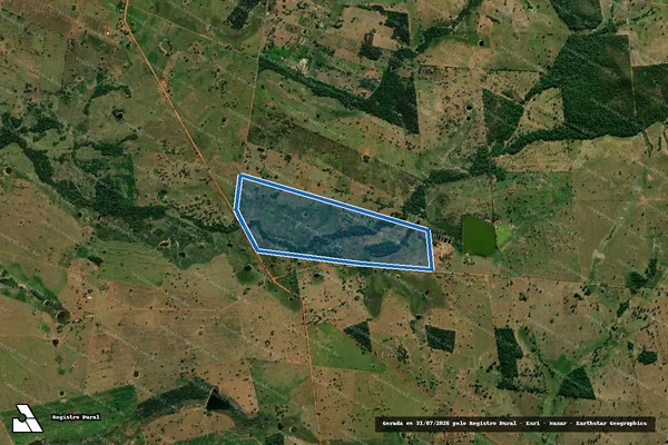 Imagem de satélite de FAZENDA ESTÂNCIA IDEAL - Parte 4 em Miranda - MS