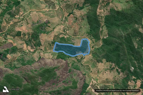 Imagem de satélite de Fazenda Boa Vista - Gleba 1 em Santa Rita do Itueto - MG