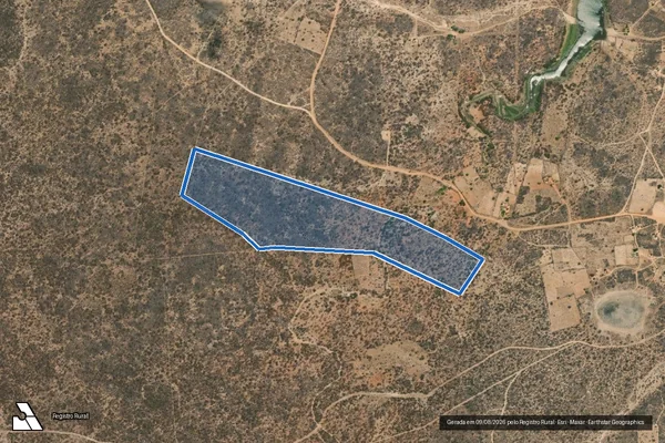 Imagem de satélite de GLEBA CHAPADA DA DATA CACIMBAS - Parcela 01 em Dom Inocêncio - PI