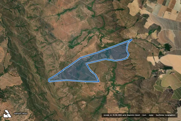 Imagem de satélite de Fazenda Vargem do Imburuçu - 001 em Flores de Goiás - GO