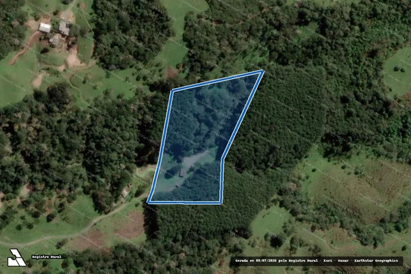 Imagem de satélite de FAZENDA DO TANQUE - FAZENDA DO TANQUE em Bocaina do Sul - SC