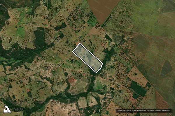 Imagem de satélite de PROJETO DE ASSENTAMENTO SÃO MANOEL - Lote 15 em Anastácio - MS