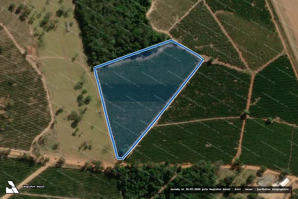 Imagem de satélite de SÍTIO MONTE ALEGRE OU CAMPO - PARCELA 03 em Itamogi - MG