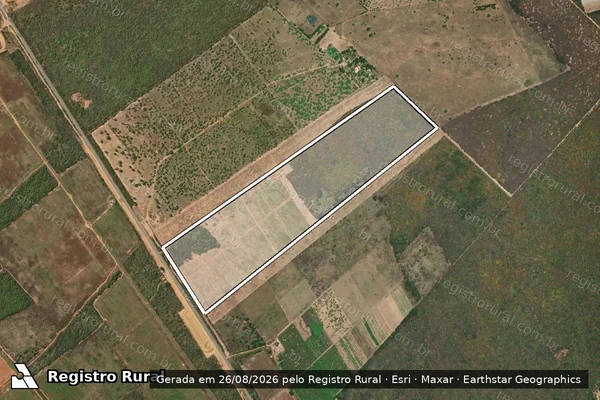 Imagem de satélite de São Romão - Parte 1 em Mossoró - RN