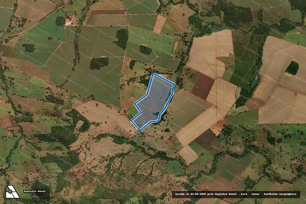 Imagem de satélite de FAZENDA CASA BRANCA - Gleba 03 em Ceres - GO