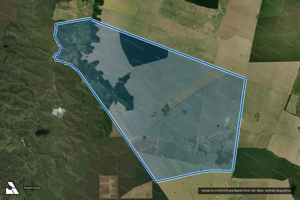 Imagem de satélite de FAZENDA ITAMARATI em Açailândia - MA