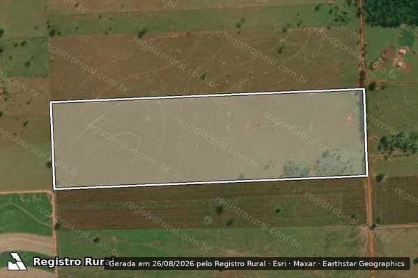 Imagem de satélite de Sítio Ouro Preto - Sítio Ouro Preto em Junqueirópolis - SP