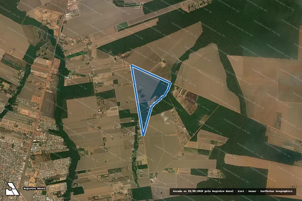 Imagem de satélite de Sitio Santa Maria Lotes 256A, 257 e 257A - PARTE 1 em Sinop - MT