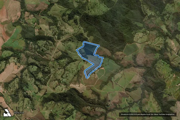 Imagem de satélite de FAZENDA BUGIU - Parte 1 em Ibiá - MG