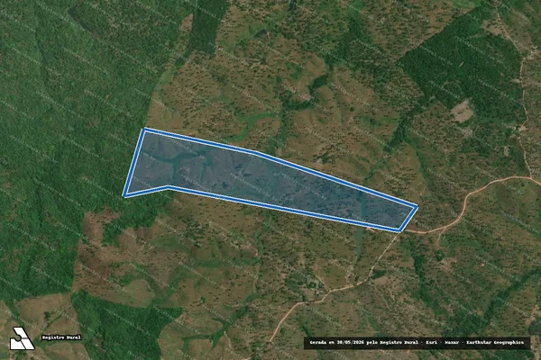 Imagem de satélite de Gleba Nova Olinda - Fazenda Limão - Fazenda Limão em Alto Alegre do Pindaré - MA