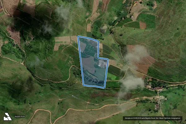 Imagem de satélite de Fazenda Santa Alice - Sítio Santa Alice (Parcela 09) em Bonito - PE