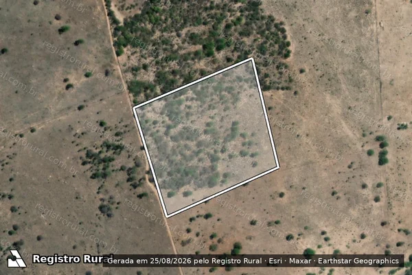 Imagem de satélite de Fazenda Umbuzeiro - Parcela 4 em Itaberaba - BA