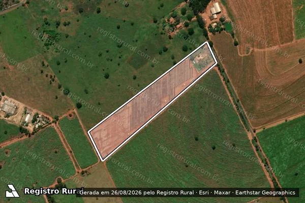 Imagem de satélite de Sitio São Carlos - Parte 4 em Panorama - SP