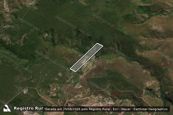 Imagem de satélite de FAZENDA GUATEMALA - GLEBA 8 em Jequitinhonha - MG