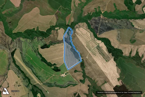 Imagem de satélite de FAZENDA INVERNADA JOÃO PEREIRA - Parte 1 em Castro - PR