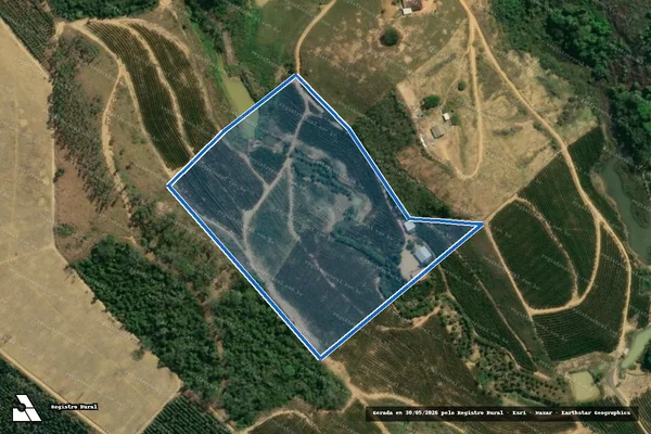 Imagem de satélite de PROPRIEDADE TRÊS IRMÃOS - PARTE 05 em Aracruz - ES