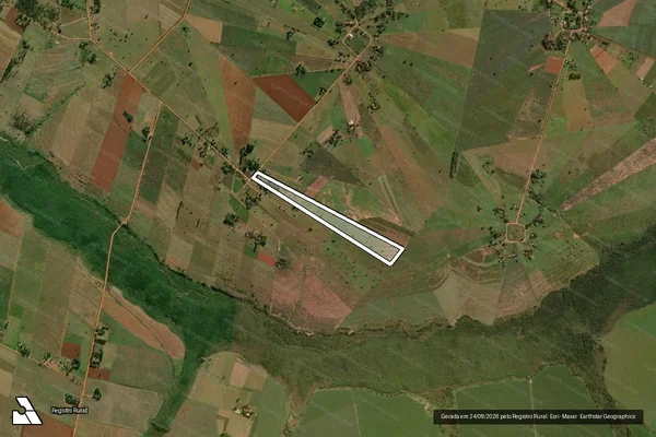 Imagem de satélite de Projeto de Assentamento Guaçu - LOTE 131 em Itaquiraí - MS