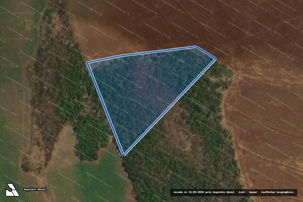 Imagem de satélite de FAZENDA CAMPANHA E CAMPO GRANDE - Parte 2 em Cachoeira Dourada - GO