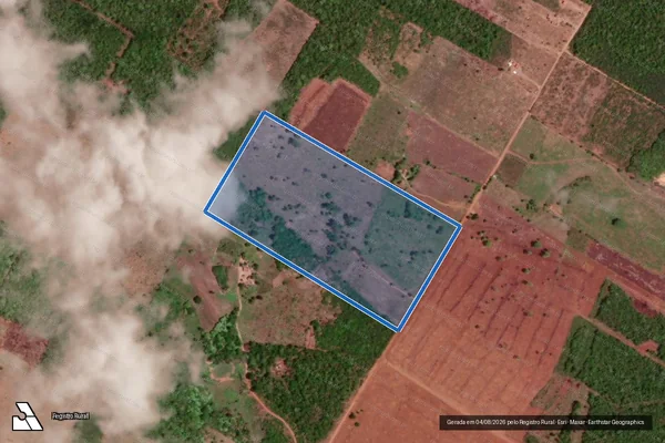 Imagem de satélite de Fazenda Saco Danta II - Lote 99 em Formosa do Rio Preto - BA