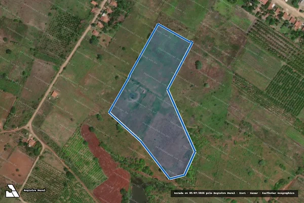 Imagem de satélite de P.A. COMPLEXO JACARÉ CURITUBA /  - LOTE 792 em Poço Redondo - SE