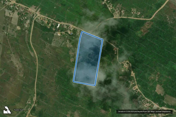 Imagem de satélite de Lote 83 - P. A. OZIEL ALVES / AQUIDABAM - LOTE 83 em Maragogi - AL