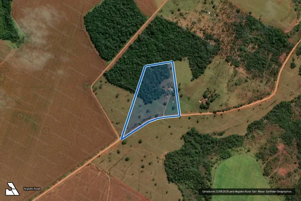 Imagem de satélite de FAZENDA RIO PRETO TALHADO - Gleba 04 em Rio Verde - GO
